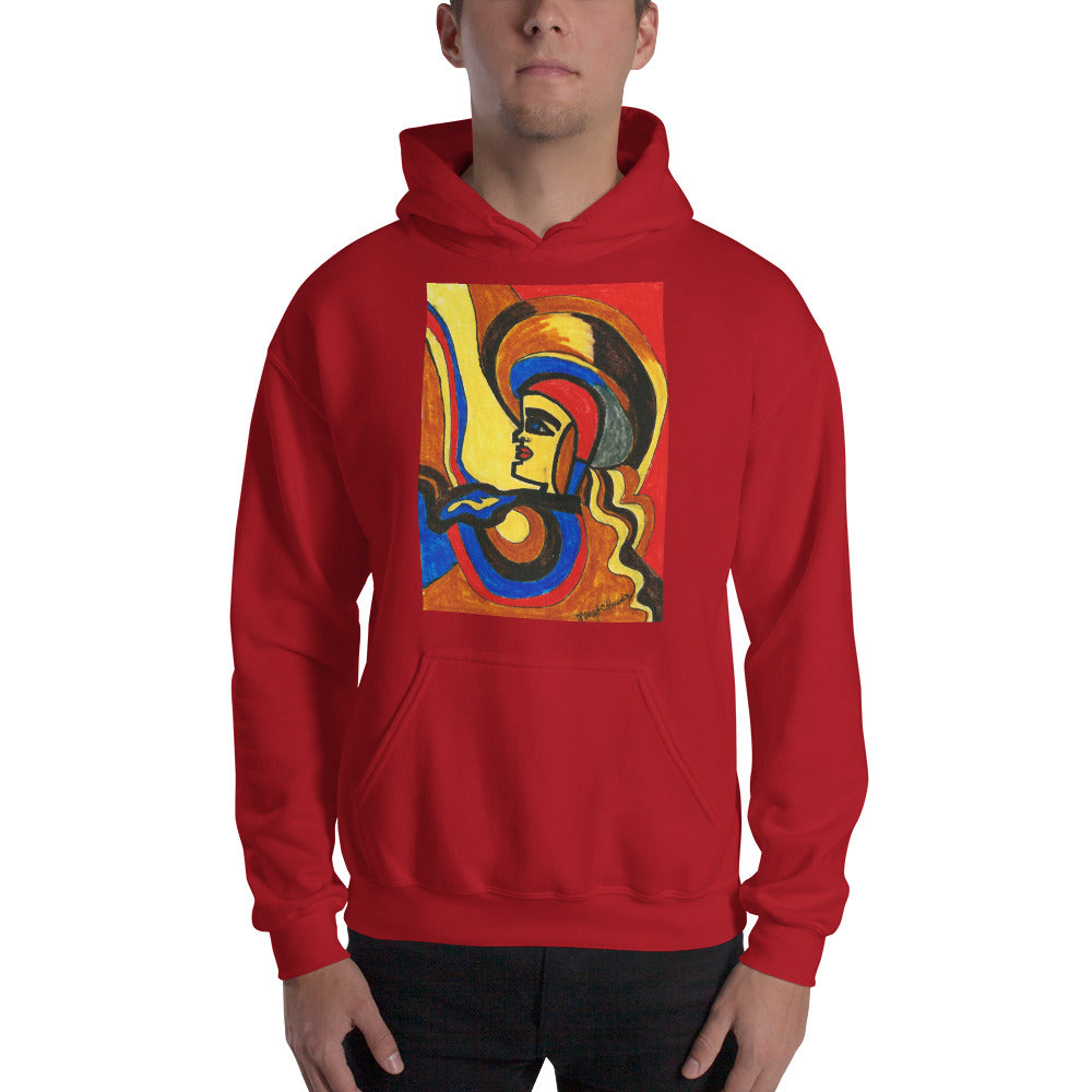 Artistic Hooded Sweatshirt