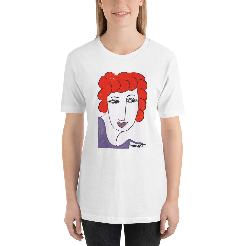 Short-Sleeve Unisex Artistic T-Shirt / Artist - Margot House