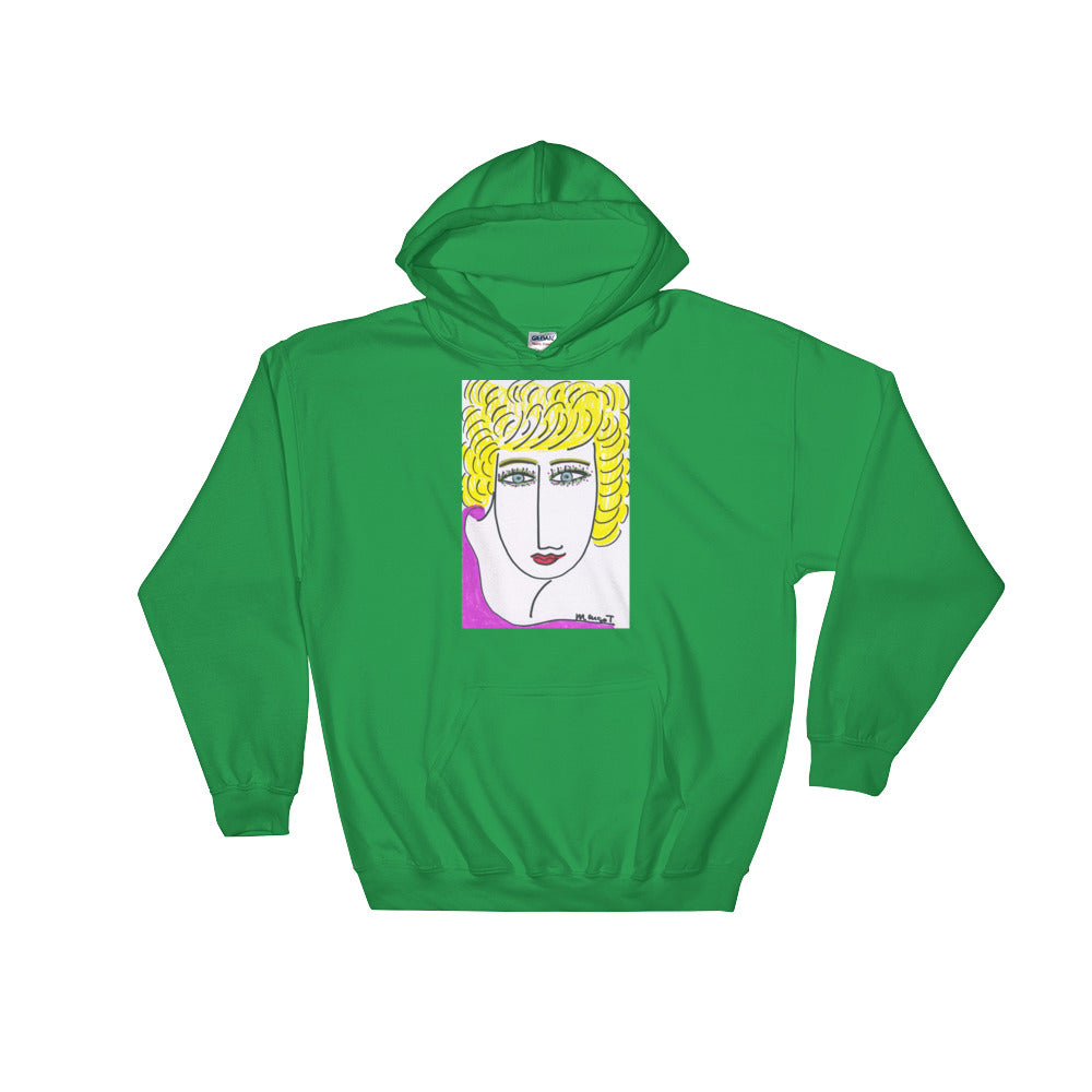 Artistic Hooded Sweatshirt