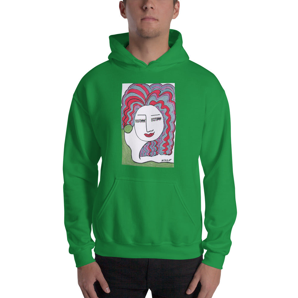 Artistic Hooded Sweatshirt