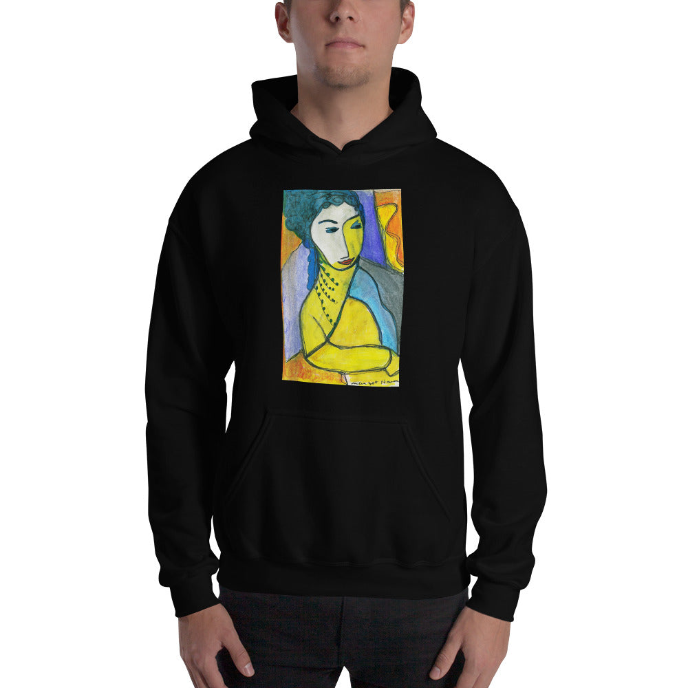 Artistic Hooded Sweatshirt