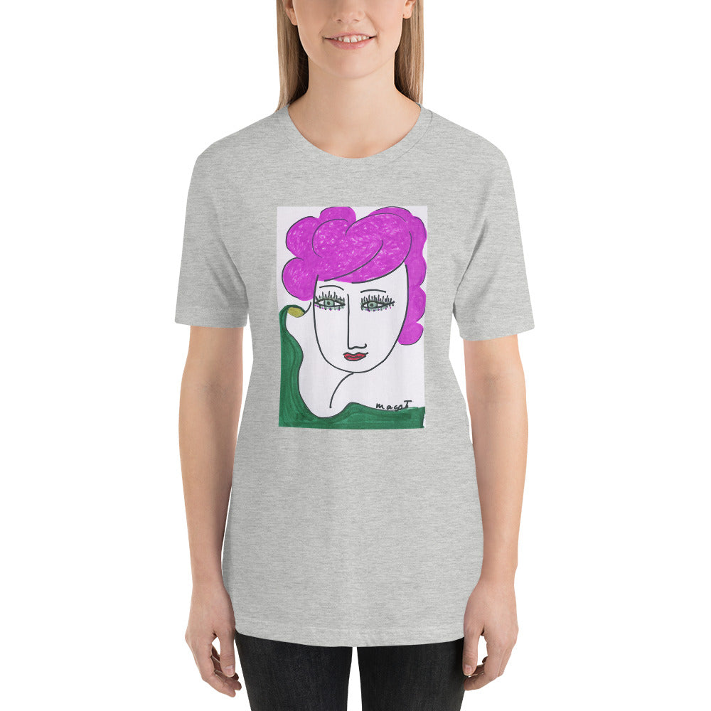 Short-Sleeve Unisex Artistic T-Shirt / Artist - Margot House