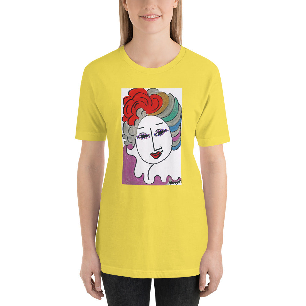 Short-Sleeve Unisex Artistic T-Shirt / Artist - Margot House