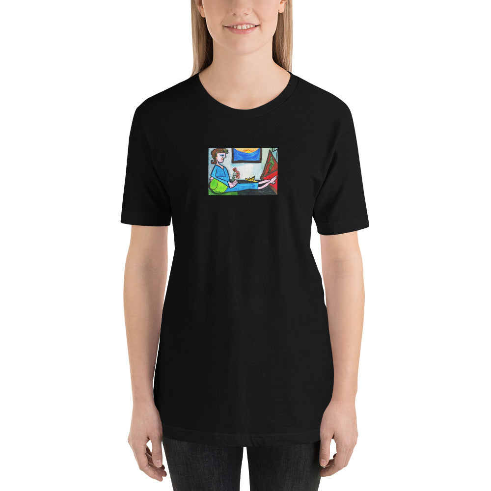 Short-Sleeve Unisex Artistic T-Shirt / Artist -Margot House