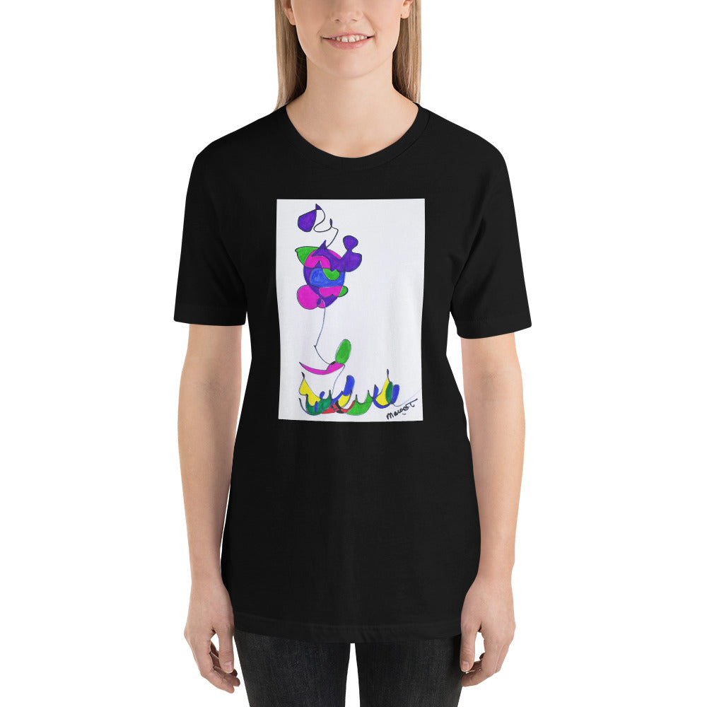Short-Sleeve Unisex Artistic T-Shirt / Artist -Margot House