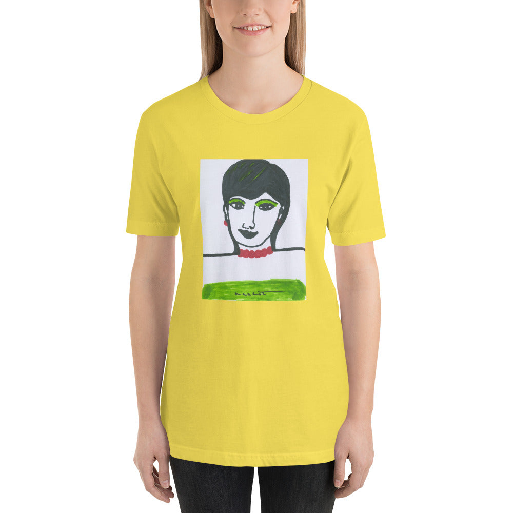 Short-Sleeve Unisex Artistic T-Shirt / Artist -Margot House