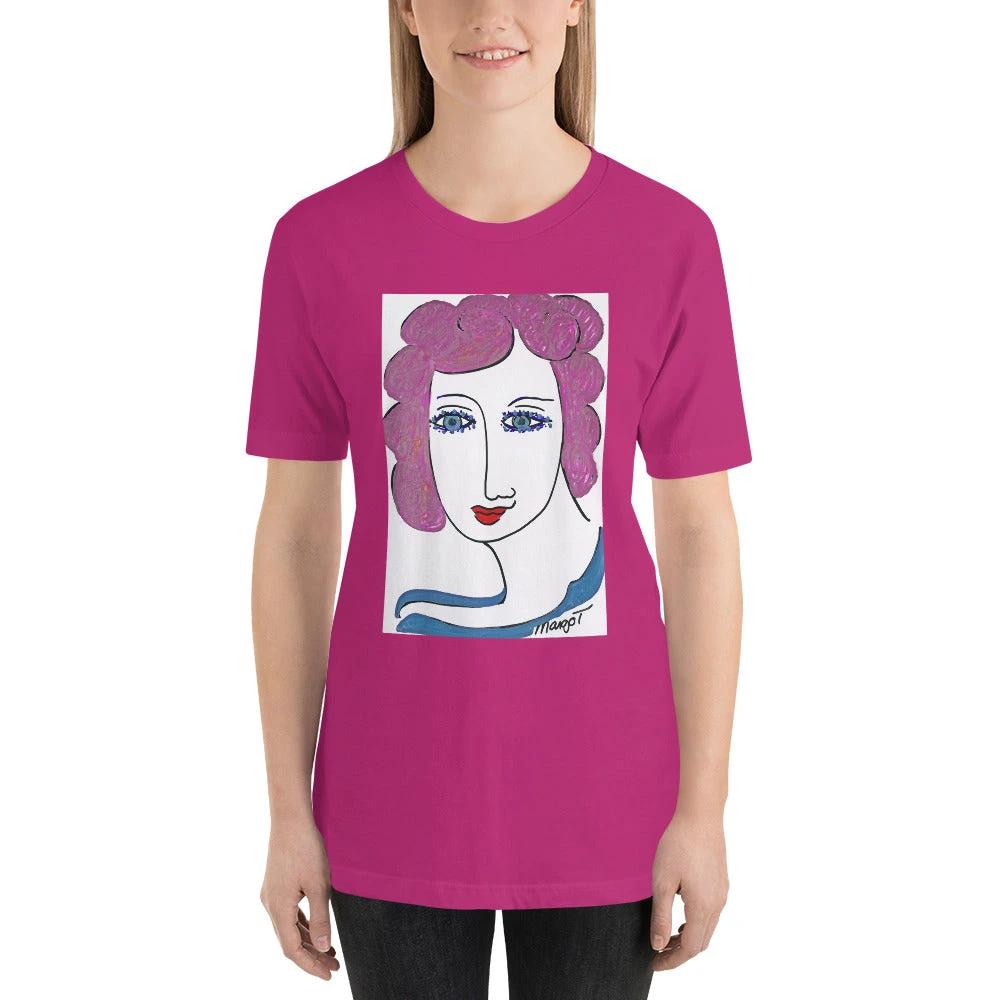 Short-Sleeve Unisex Artistic T-Shirt / Artist - Margot House