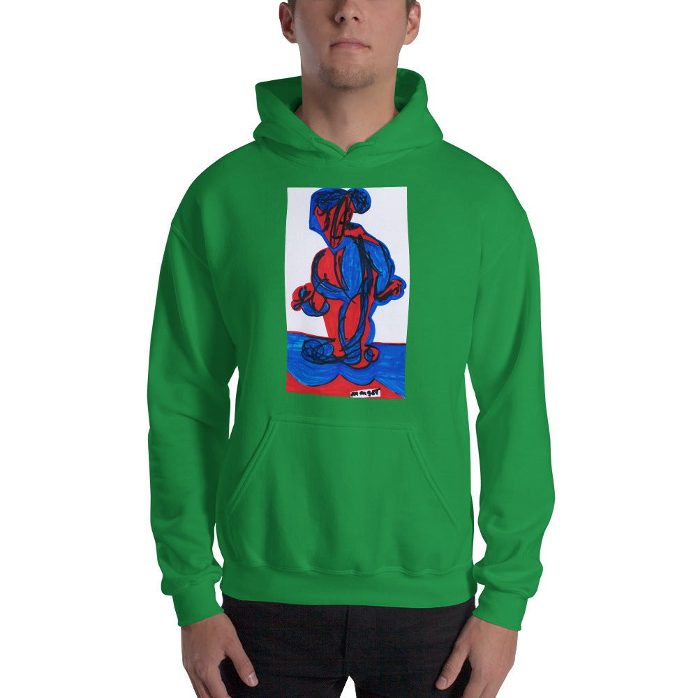 Artistic Hooded Sweatshirt