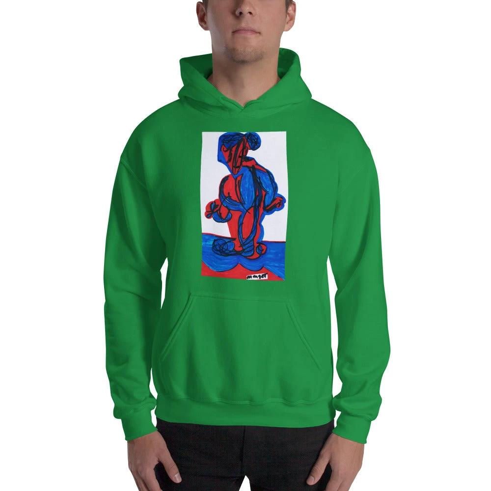 Artistic Hooded Sweatshirt