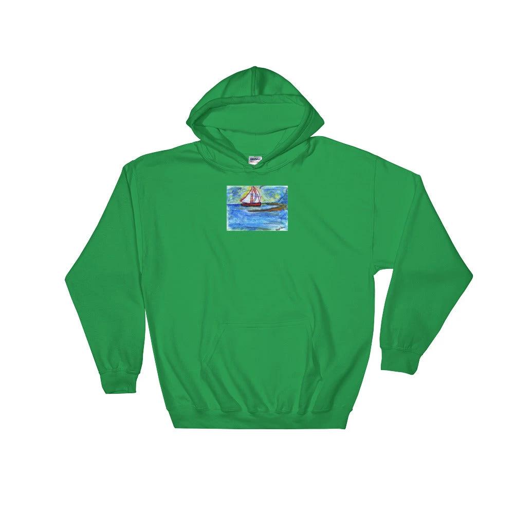 Artistic Hooded Sweatshirt
