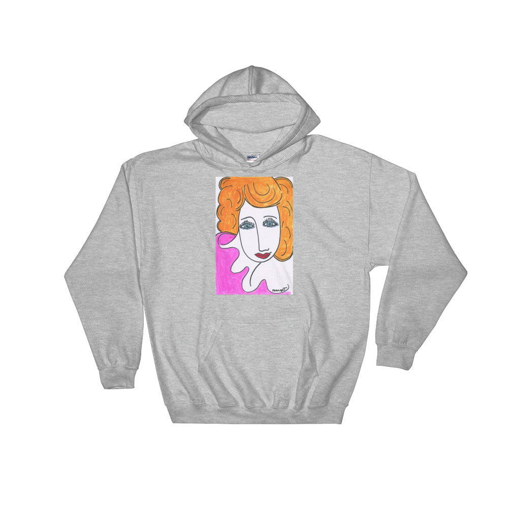 Artistic Hooded Sweatshirt