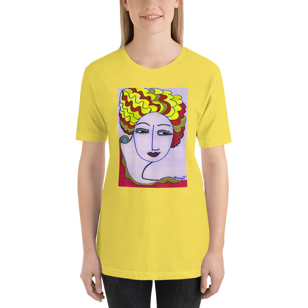 Short-Sleeve Unisex Artistic T-Shirt / Artist - Margot House