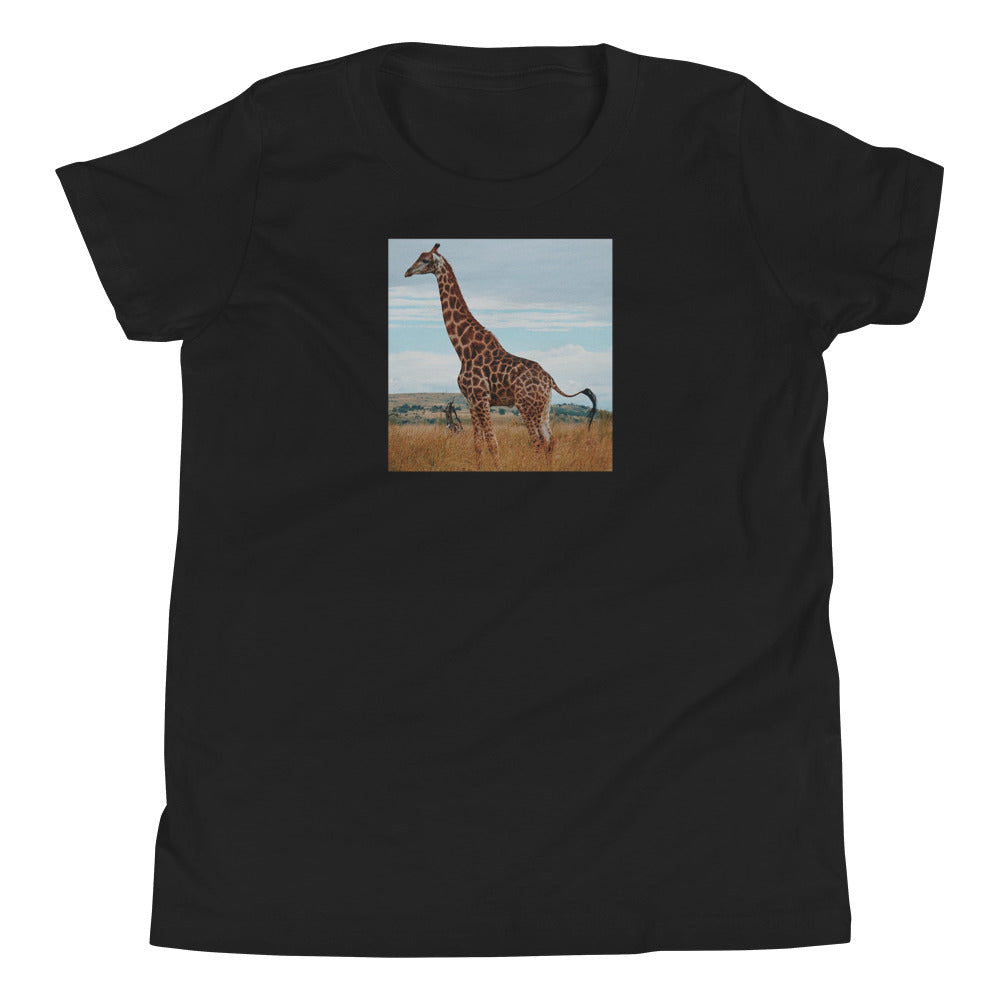 Giraffe in nature Youth Short Sleeve T-Shirt