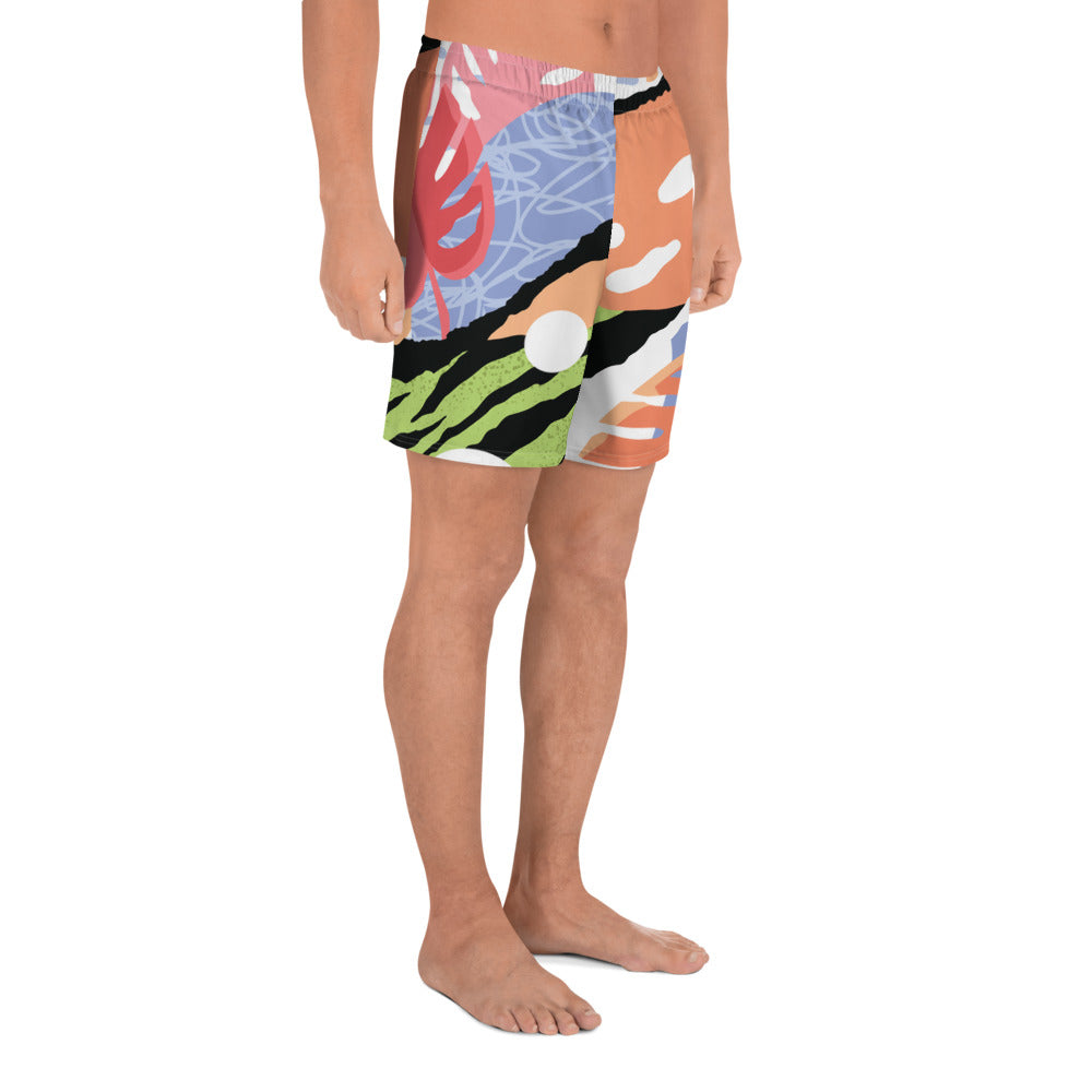 Men's Athletic Shorts / Artist - Bryan Ameigh