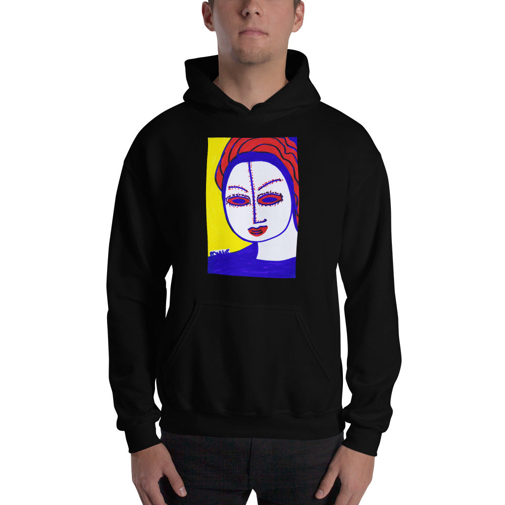 Artistic Hooded Sweatshirt