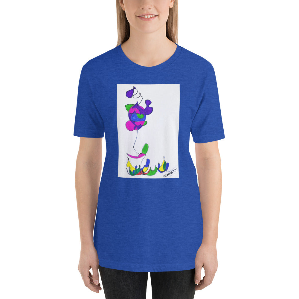 Short-Sleeve Unisex Artistic T-Shirt / Artist -Margot House