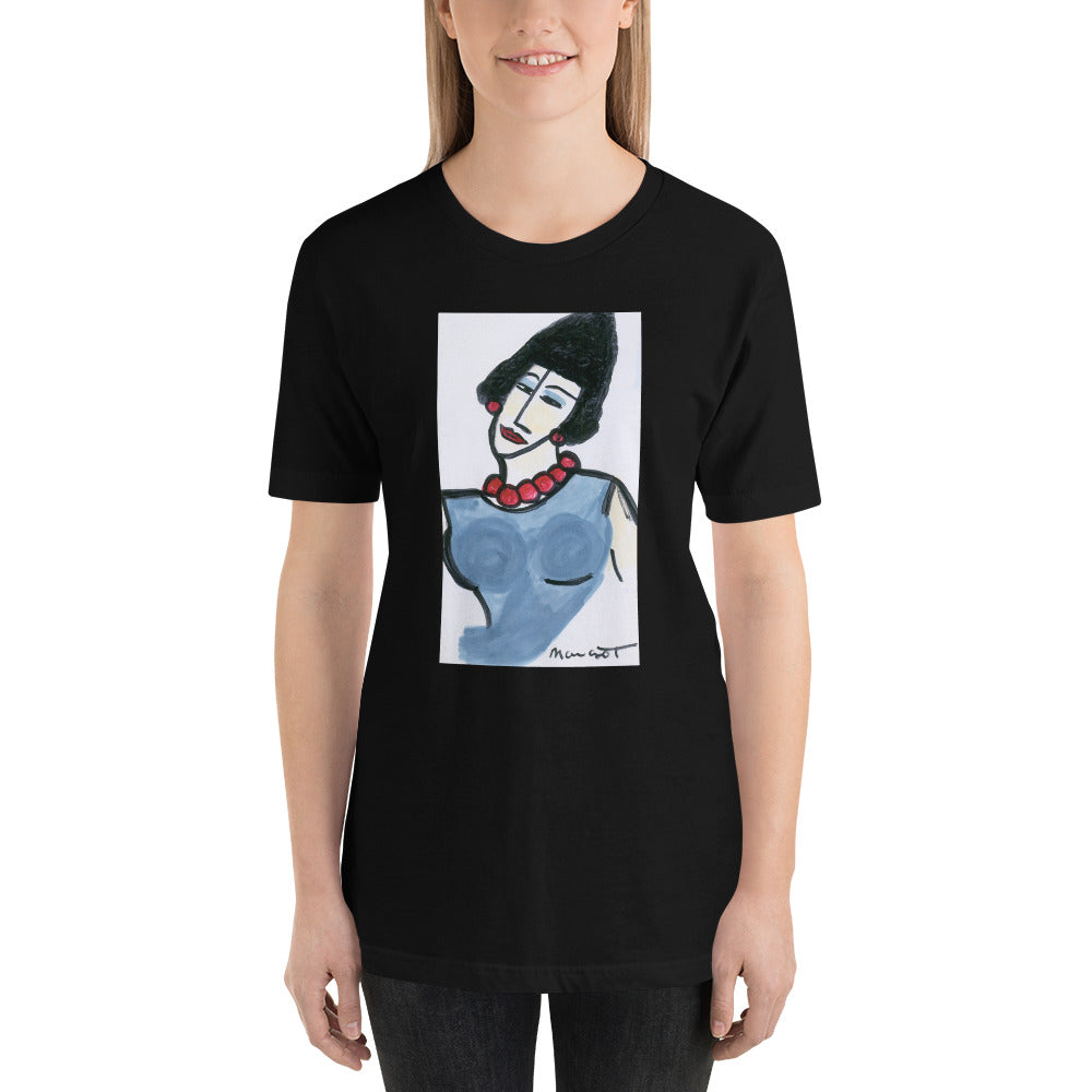 Short-Sleeve Unisex Artistic T-Shirt / Artist - Margot House