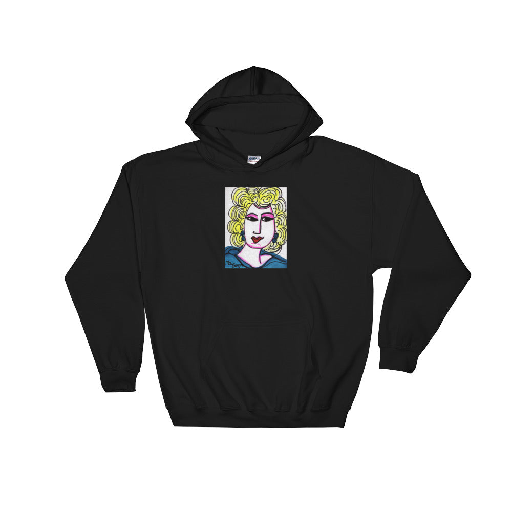 Artistic Hooded Sweatshirt