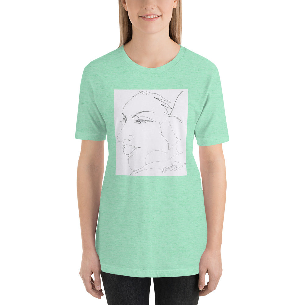Short-Sleeve Unisex Artistic T-Shirt / Artist - Margot House