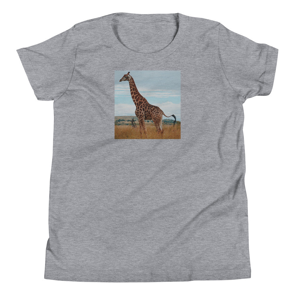 Giraffe in nature Youth Short Sleeve T-Shirt