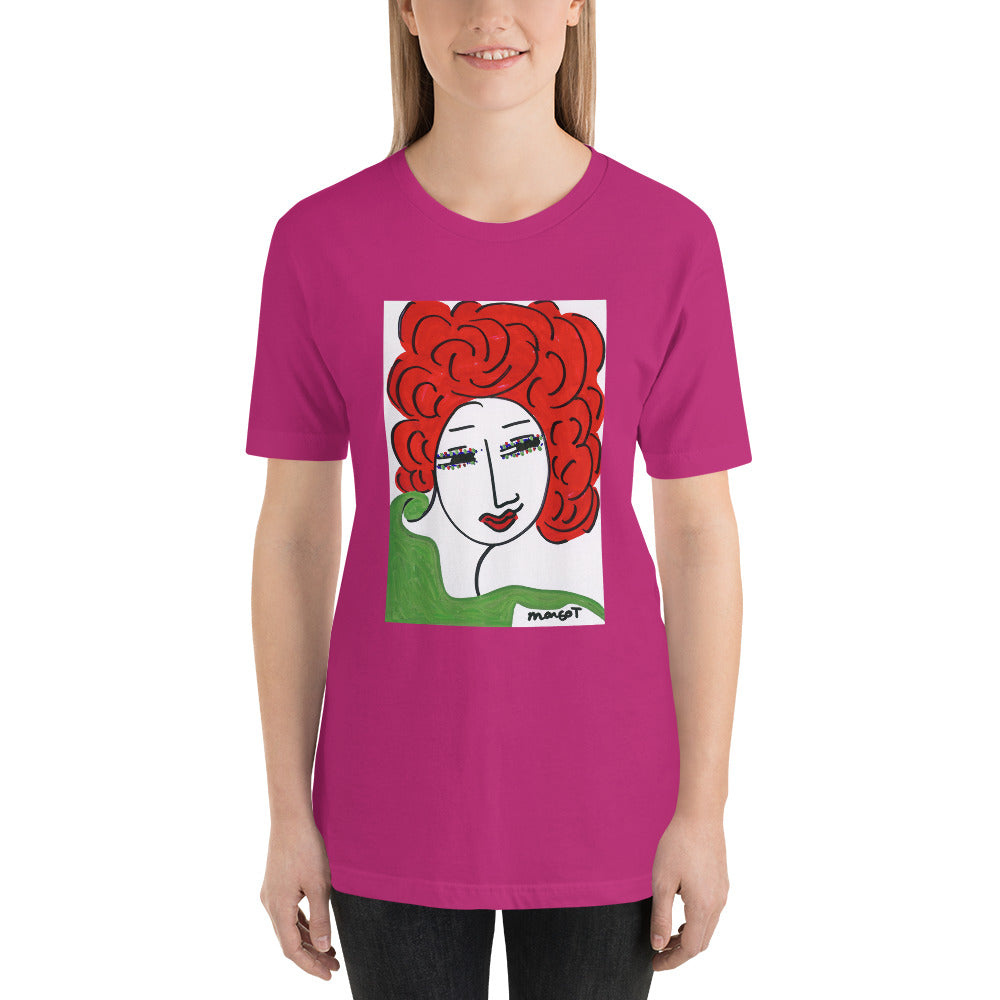 Short-Sleeve Unisex Artistic T-Shirt / Artist - Margot House