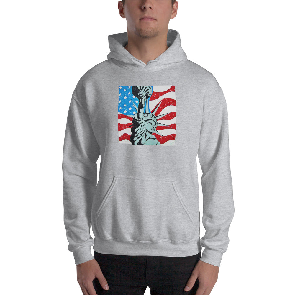 Artistic Hooded Sweatshirt