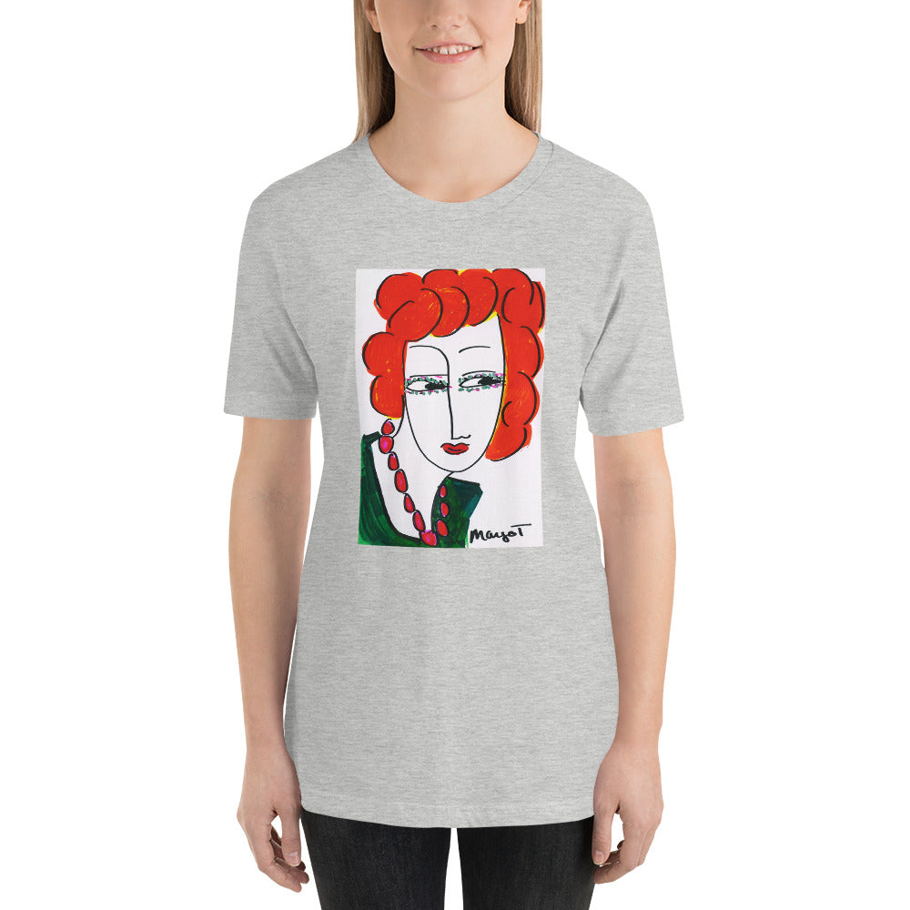 Short-Sleeve Unisex Artistic T-Shirt / Artist - Margot House
