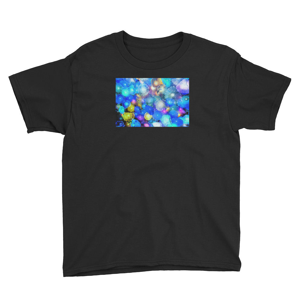 Colorful Glass print Youth Short Sleeve T-Shirt / Artist - Bryan Ameigh