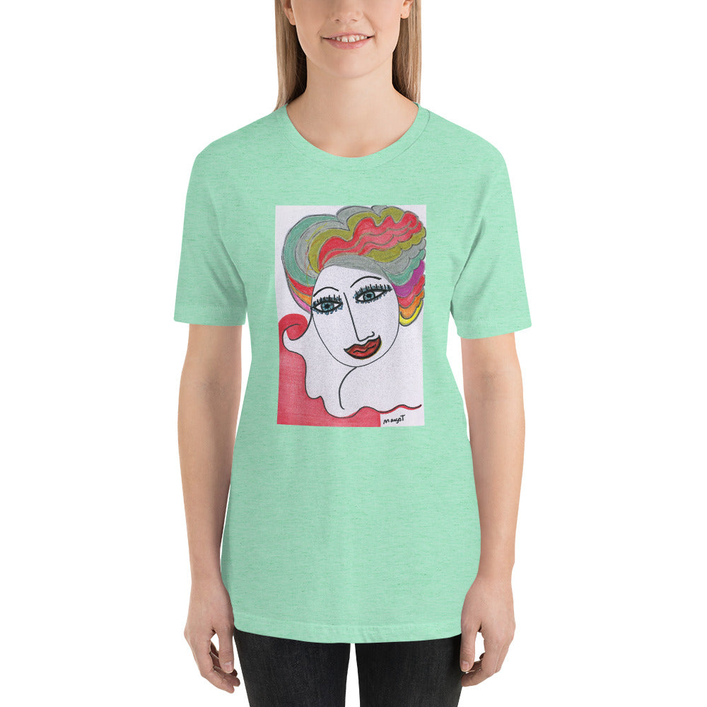 Short-Sleeve Unisex Artistic T-Shirt / Artist - Margot House