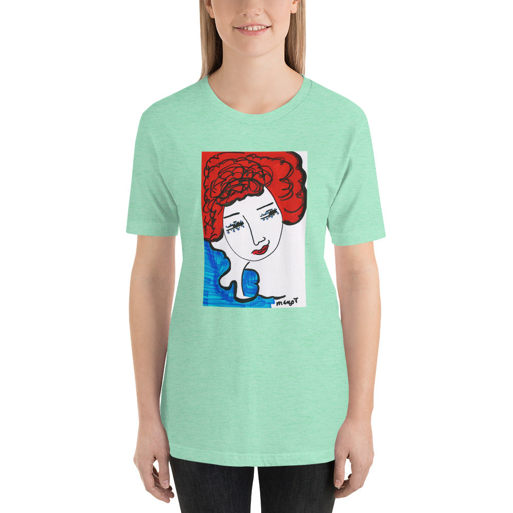 Short-Sleeve Unisex Artistic T-Shirt / Artist - Margot House