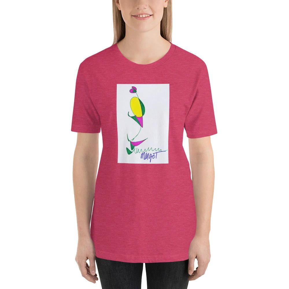 Short-Sleeve Unisex Artistic T-Shirt / Artist Margot House