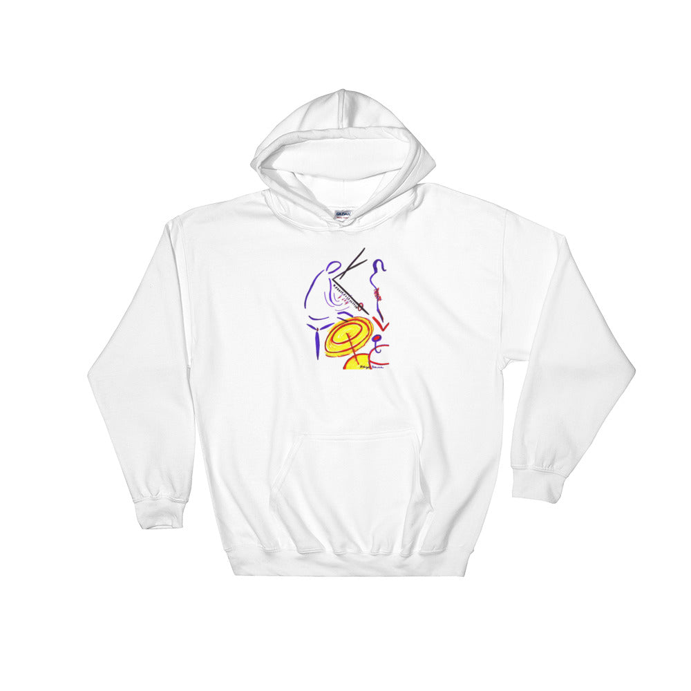 Artistic Hooded Sweatshirt