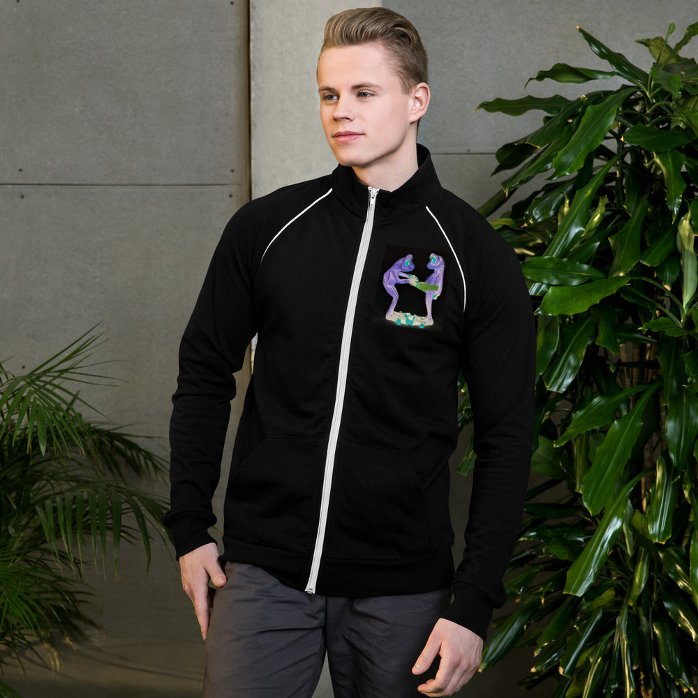 Piped Fleece Jacket