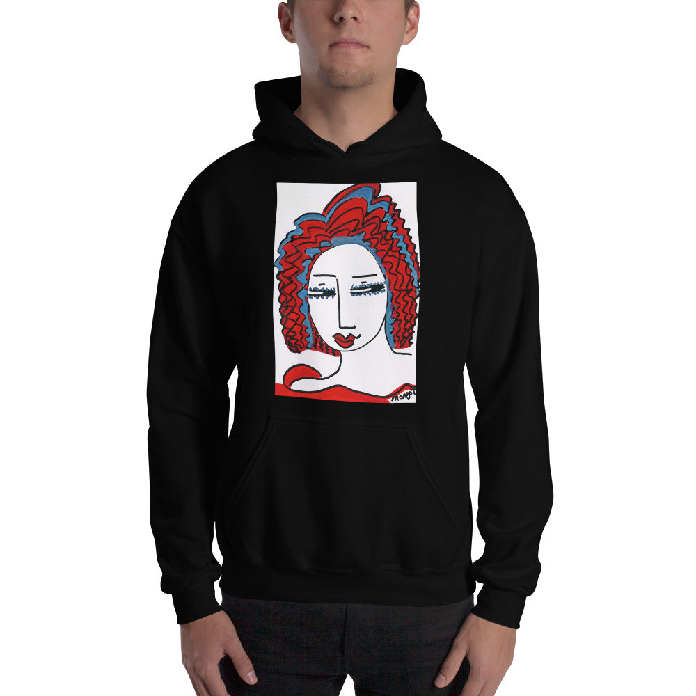 Artistic Hooded Sweatshirt
