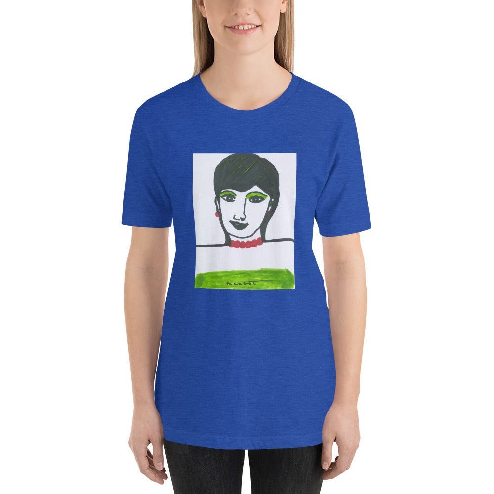 Short-Sleeve Unisex Artistic T-Shirt / Artist -Margot House