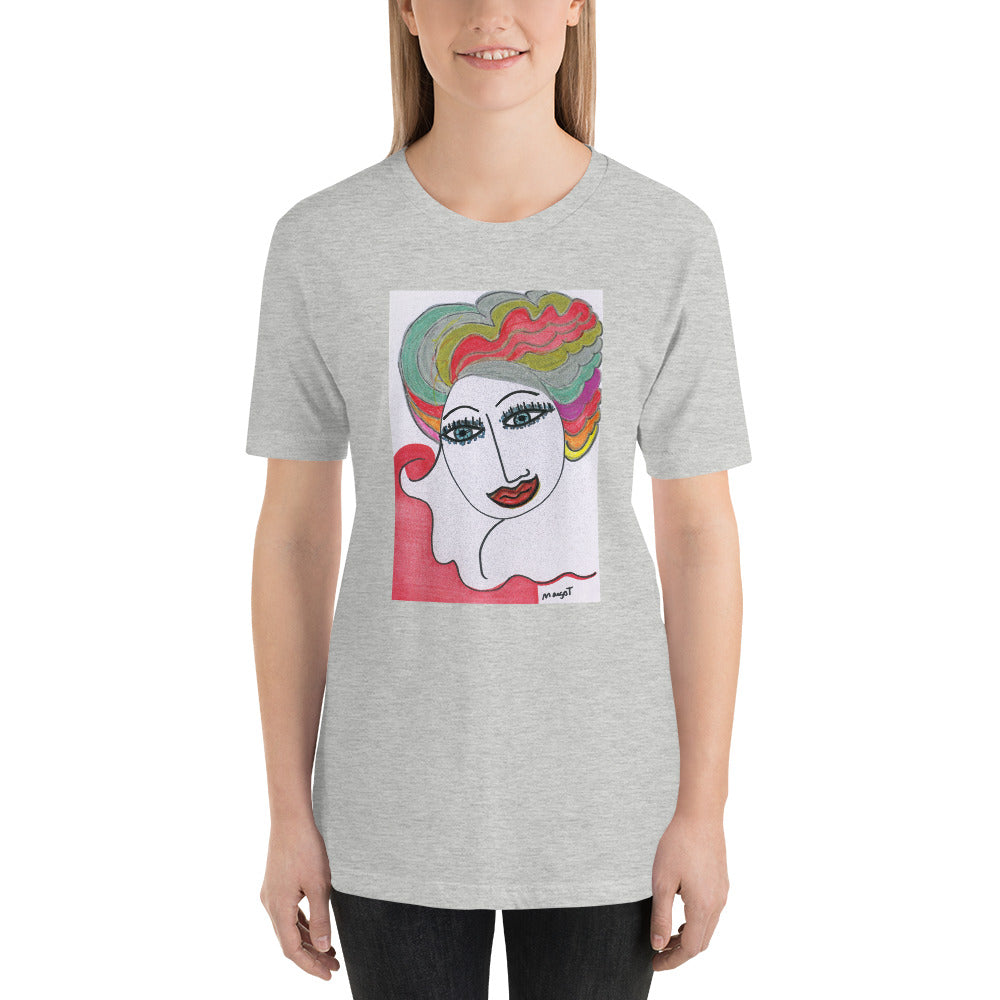Short-Sleeve Unisex Artistic T-Shirt / Artist - Margot House