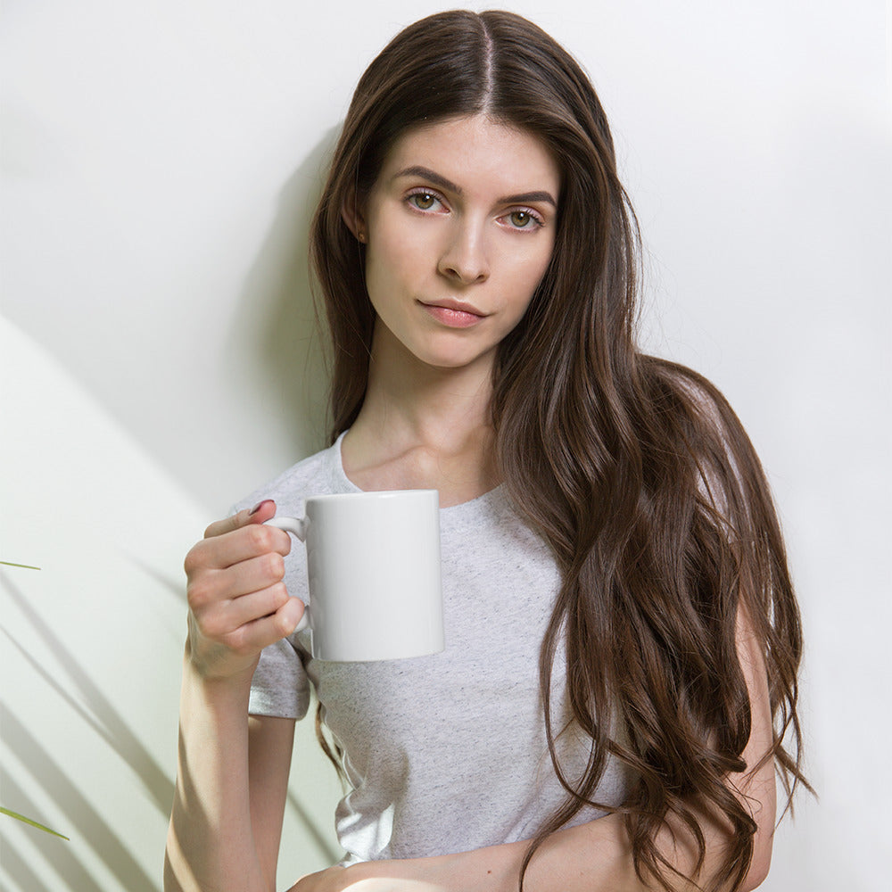 Red Lip Lady Mug