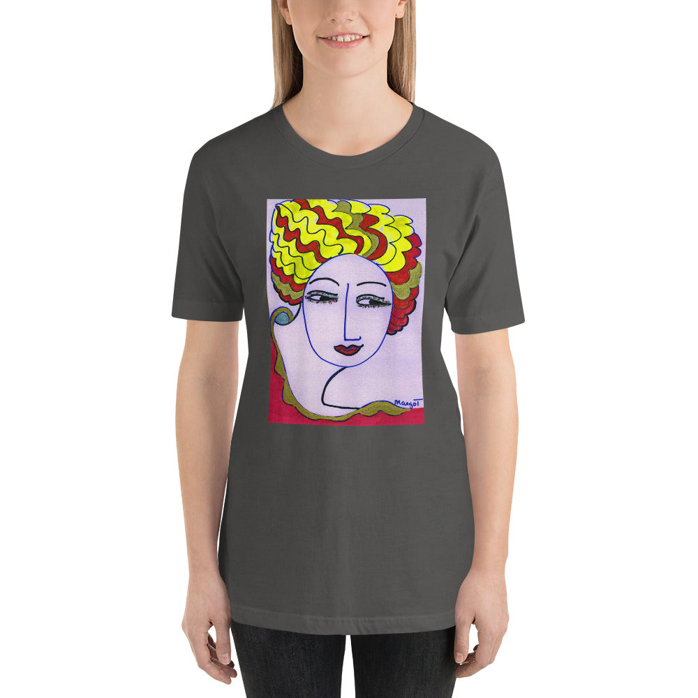 Short-Sleeve Unisex Artistic T-Shirt / Artist - Margot House