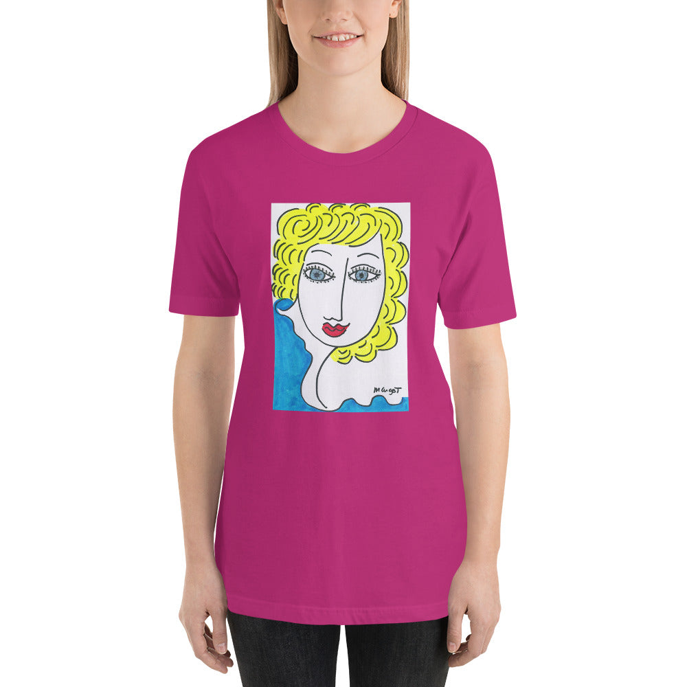 Short-Sleeve Unisex Artistic T-Shirt / Artist - Margot House