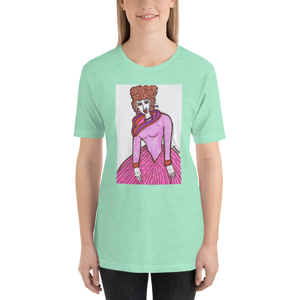 Short-Sleeve Unisex Artistic T-Shirt / Artist - Margot House