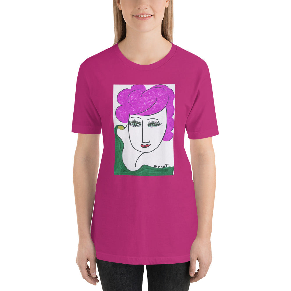 Short-Sleeve Unisex Artistic T-Shirt / Artist - Margot House