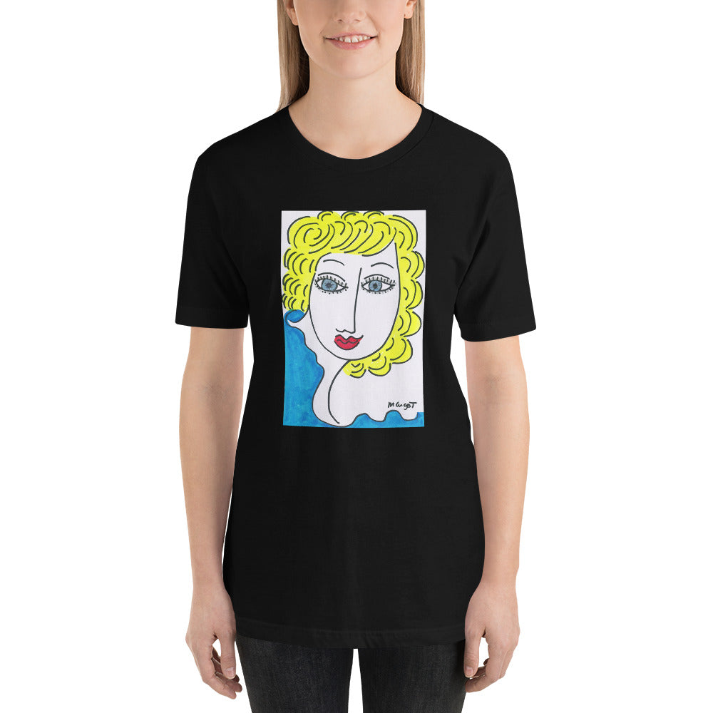 Short-Sleeve Unisex Artistic T-Shirt / Artist - Margot House