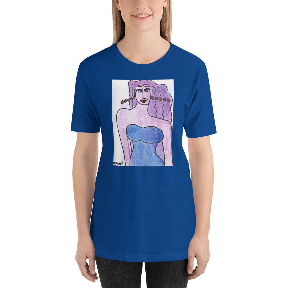 Short-Sleeve Unisex Artistic T-Shirt / Artist - Margot House