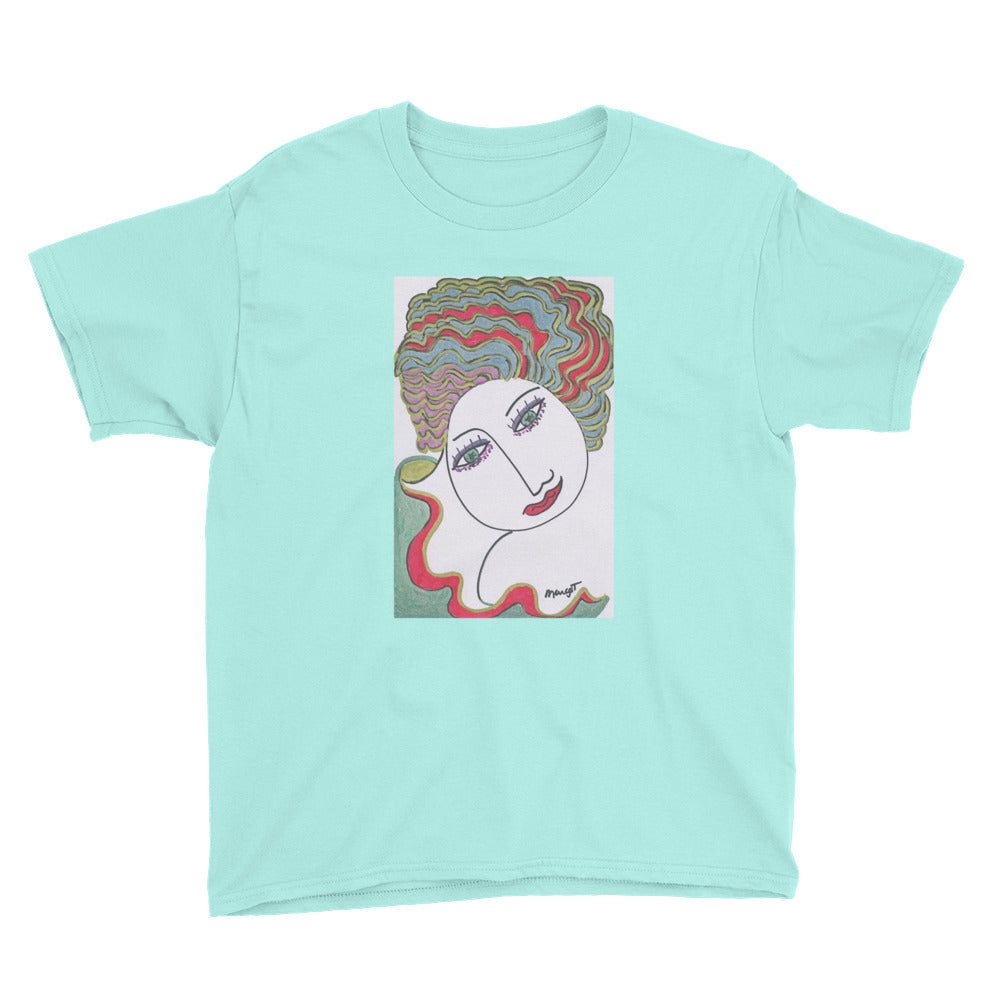 Youth Short Sleeve Artistic T-Shirt / Artist -Margot House