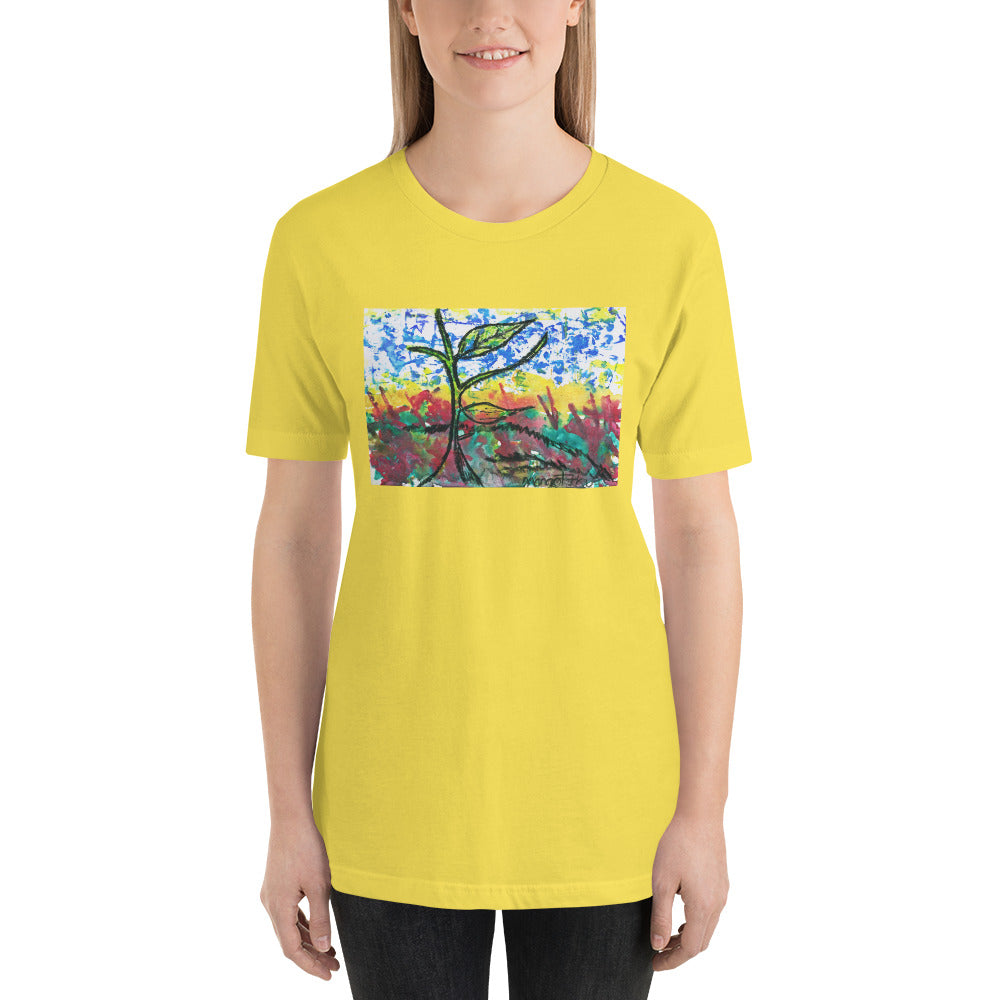 Short-Sleeve Unisex Artistic T-Shirt / Artist - Margot House
