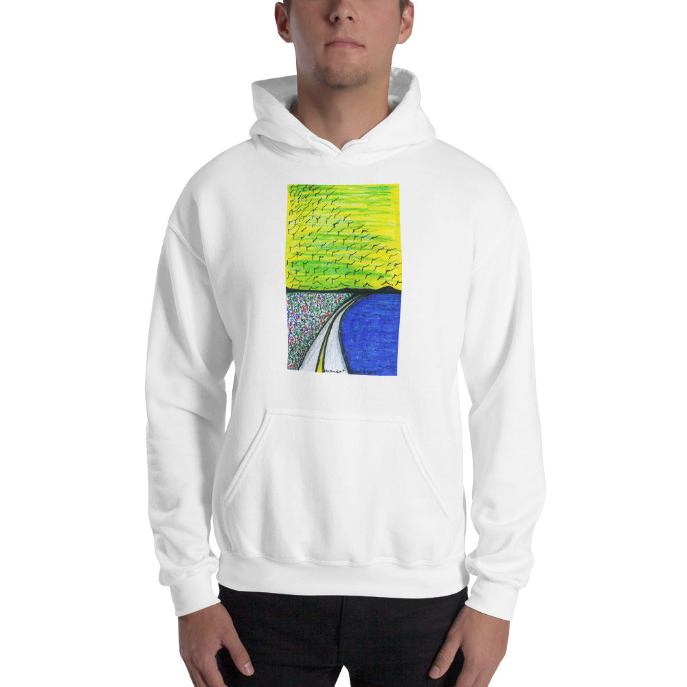 Artistic Hooded Sweatshirt