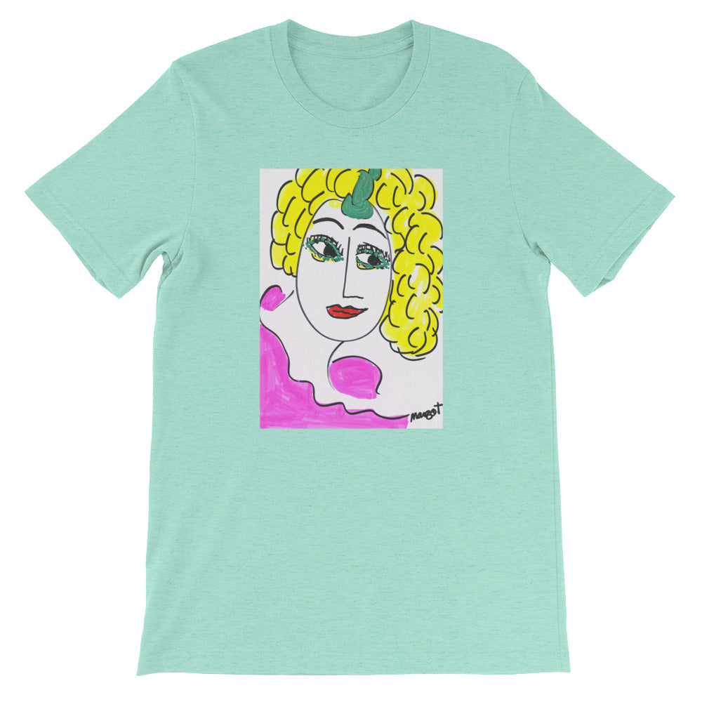 Short-Sleeve Unisex Artistic T-Shirt / Artist - Margot House