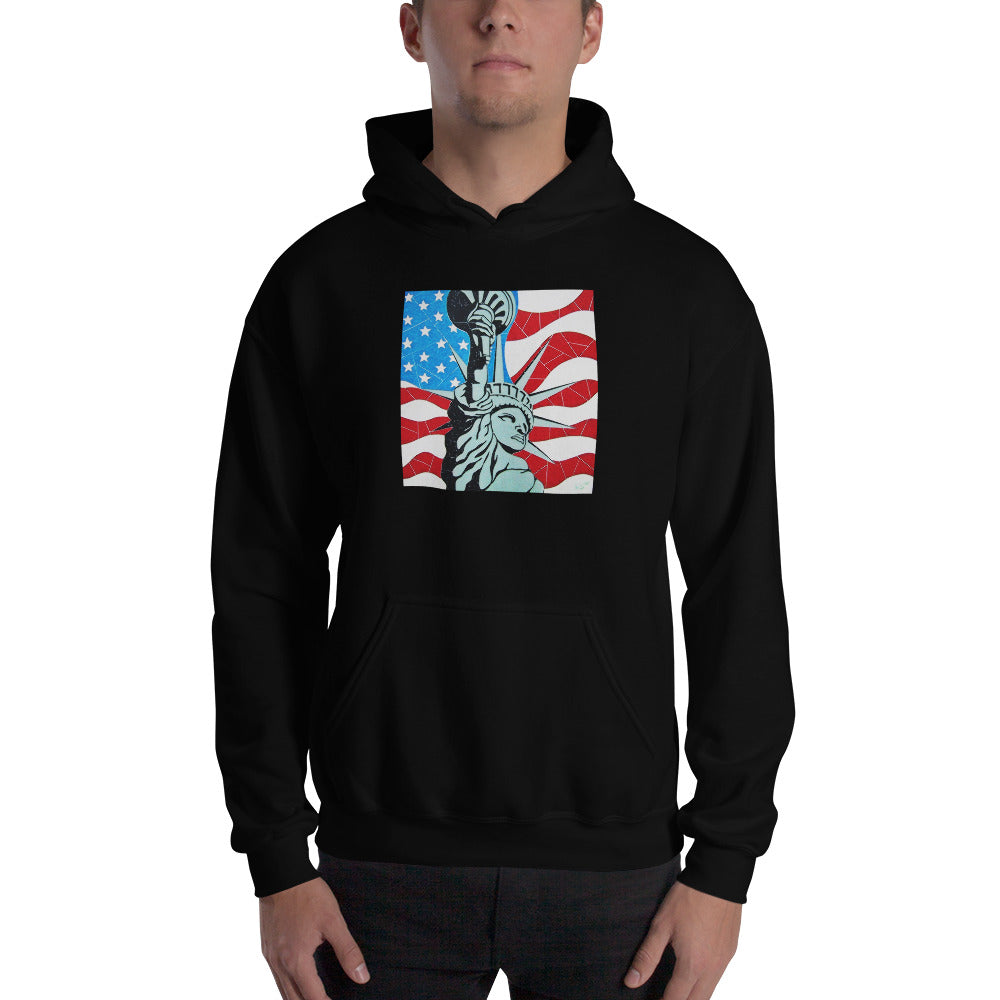 Artistic Hooded Sweatshirt