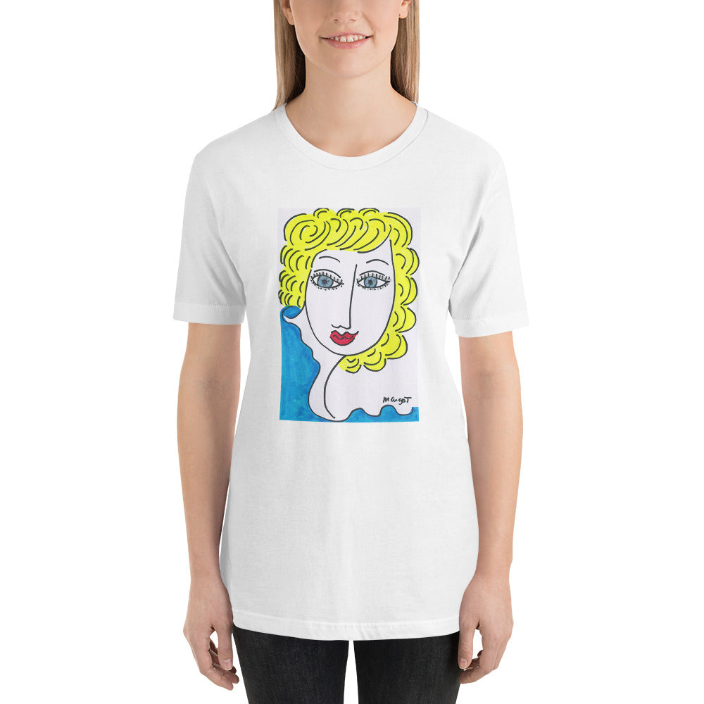 Short-Sleeve Unisex Artistic T-Shirt / Artist - Margot House