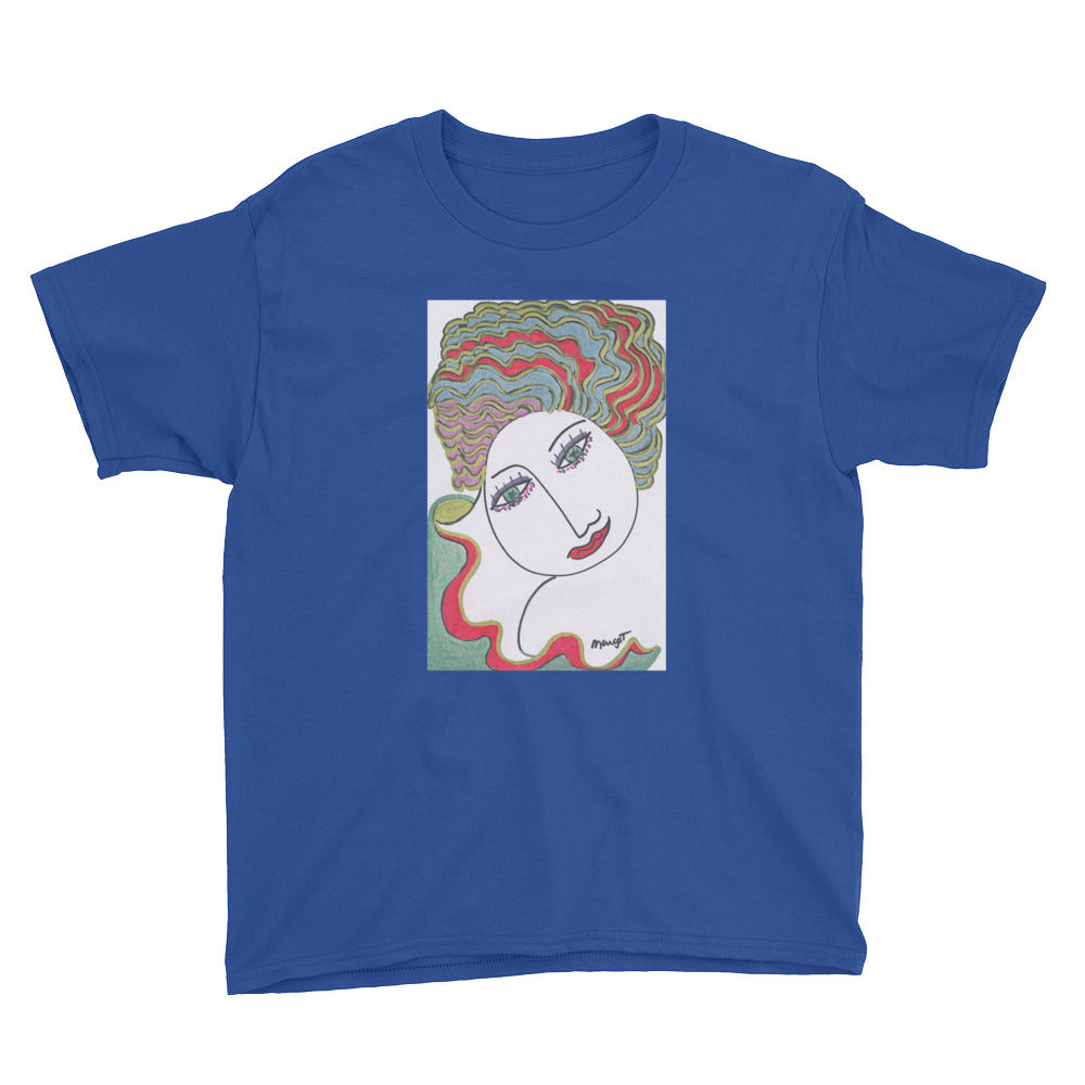 Youth Short Sleeve Artistic T-Shirt / Artist -Margot House